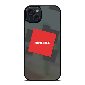 ROBLOX GAMES 8 BIT LOGO iPhone 15 Plus Case Cover ROBLOX GAMES 8 BIT LOGO iPhone 15 Plus Case Cover