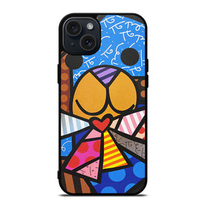 ROMERO BRITTO BEAR iPhone 15 Plus Case Cover ROMERO BRITTO BEAR iPhone 15 Plus Case Cover