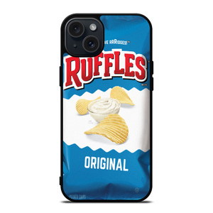 RUFFLES POTATO CHIPS ORIGINAL iPhone 15 Plus Case Cover RUFFLES POTATO CHIPS ORIGINAL iPhone 15 Plus Case Cover