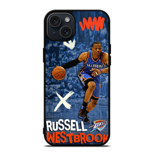 RUSSELL WESTBROOK OKC OKLAHOMA CITY THUNDER iPhone 15 Plus Case Cover RUSSELL WESTBROOK OKC OKLAHOMA CITY THUNDER iPhone 15 Plus Case Cover