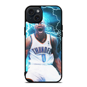 RUSSELL WESTBROOK OKLAHOMA CITY THUNDER NBA iPhone 15 Plus Case Cover RUSSELL WESTBROOK OKLAHOMA CITY THUNDER NBA iPhone 15 Plus Case Cover