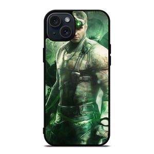 SAM FISHER TOM CLANCY'S SPLINTER CELL GAMES iPhone 15 Plus Case Cover SAM FISHER TOM CLANCY'S SPLINTER CELL GAMES iPhone 15 Plus Case Cover