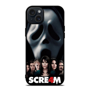 SCREAM 4 HORROR MOVIES iPhone 15 Plus Case Cover SCREAM 4 HORROR MOVIES iPhone 15 Plus Case Cover