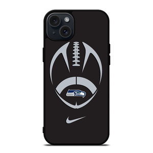 SEATTLE SEAHAWKS FOOTBALL NIKE SYMBOL iPhone 15 Plus Case Cover SEATTLE SEAHAWKS FOOTBALL NIKE SYMBOL iPhone 15 Plus Case Cover