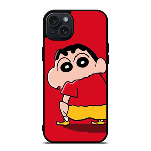 SHINCHAN KAWAII CARTOON iPhone 15 Plus Case Cover
