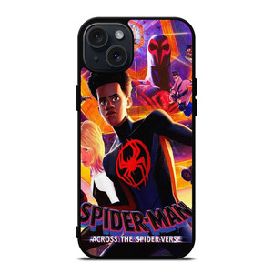 SPIDERMAN ACROSS THE SPIDER VERSE POSTER iPhone 15 Plus Case Cover SPIDERMAN ACROSS THE SPIDER VERSE POSTER iPhone 15 Plus Case Cover