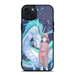 SPIRITED AWAY HAKU ANIME iPhone 15 Plus Case Cover SPIRITED AWAY HAKU ANIME iPhone 15 Plus Case Cover
