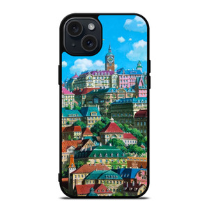 STUDIO GHIBLI VILLAGE iPhone 15 Plus Case Cover STUDIO GHIBLI VILLAGE iPhone 15 Plus Case Cover