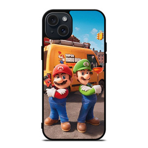 SUPER MARIO BROS X LUIGI MOVIE iPhone 15 Plus Case Cover SUPER MARIO BROS X LUIGI MOVIE iPhone 15 Plus Case Cover