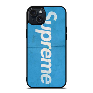 SUPREME BLUE LOGO iPhone 15 Plus Case Cover SUPREME BLUE LOGO iPhone 15 Plus Case Cover