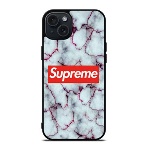 SUPREME MARBLE TEXTURE iPhone 15 Plus Case Cover SUPREME MARBLE TEXTURE iPhone 15 Plus Case Cover