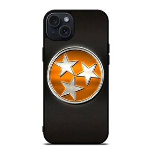 TENNESSEE VOLUNTEERS EMBLEM METAL iPhone 15 Plus Case Cover TENNESSEE VOLUNTEERS EMBLEM METAL iPhone 15 Plus Case Cover