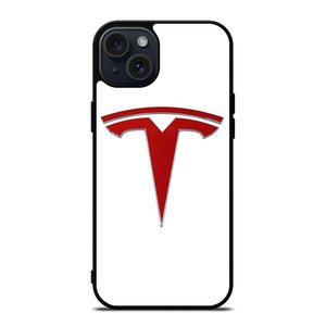 TESLA RED EMBLEM iPhone 15 Plus Case Cover TESLA RED EMBLEM iPhone 15 Plus Case Cover