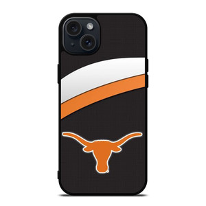 TEXAS LONGHORNS CARBON EMBLEM iPhone 15 Plus Case Cover TEXAS LONGHORNS CARBON EMBLEM iPhone 15 Plus Case Cover