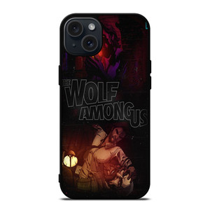 THE WOLF AMONG US GAMES POSTER iPhone 15 Plus Case Cover THE WOLF AMONG US GAMES POSTER iPhone 15 Plus Case Cover