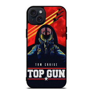 TOM CRUISE TOP GUN MAVERICK ART iPhone 15 Plus Case Cover TOM CRUISE TOP GUN MAVERICK ART iPhone 15 Plus Case Cover