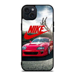 TOYOTA SUPRA MK4 NIKE iPhone 15 Plus Case Cover TOYOTA SUPRA MK4 NIKE iPhone 15 Plus Case Cover