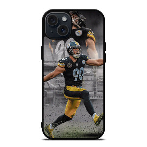 TRENT JORDAN WATT PITTSBURGH STEELERS iPhone 15 Plus Case Cover TRENT JORDAN WATT PITTSBURGH STEELERS iPhone 15 Plus Case Cover