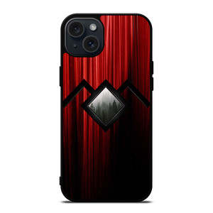 TWIN PEAKS MOVIE SYMBOL iPhone 15 Plus Case Cover TWIN PEAKS MOVIE SYMBOL iPhone 15 Plus Case Cover