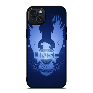 UNSC UNITED NATIONS SPACE COMMAND LOGO iPhone 15 Plus Case Cover UNSC UNITED NATIONS SPACE COMMAND LOGO iPhone 15 Plus Case Cover