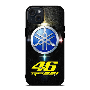 VALENTINO ROSSI YAMAHA RACING SYMBOL iPhone 15 Plus Case Cover VALENTINO ROSSI YAMAHA RACING SYMBOL iPhone 15 Plus Case Cover