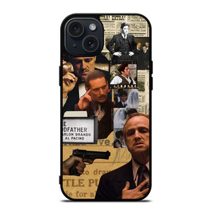 VITO CORLEONE THE GODFATHER COLLAGE iPhone 15 Plus Case Cover VITO CORLEONE THE GODFATHER COLLAGE iPhone 15 Plus Case Cover