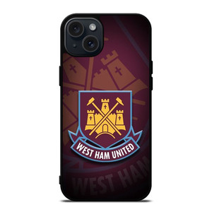 WEST HAM UNITED FC LOGO iPhone 15 Plus Case Cover WEST HAM UNITED FC LOGO iPhone 15 Plus Case Cover