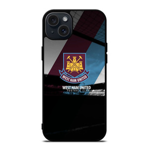 WEST HAM UNITED STADIUM iPhone 15 Plus Case Cover WEST HAM UNITED STADIUM iPhone 15 Plus Case Cover