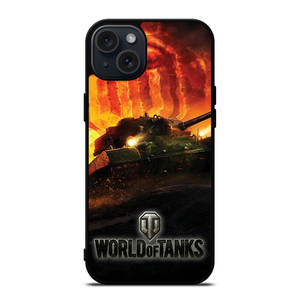 WORLD OF TANKS ONLINE GAMES LOGO 2 iPhone 15 Plus Case Cover WORLD OF TANKS ONLINE GAMES LOGO 2 iPhone 15 Plus Case Cover