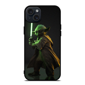 YODA STAR WARS LIGHTSABER 2 iPhone 15 Plus Case Cover YODA STAR WARS LIGHTSABER 2 iPhone 15 Plus Case Cover