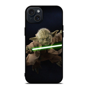 YODA STAR WARS LIGHTSABER iPhone 15 Plus Case Cover YODA STAR WARS LIGHTSABER iPhone 15 Plus Case Cover