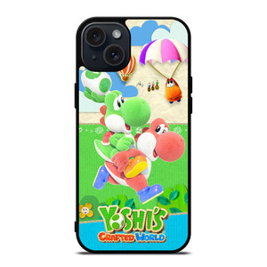 YOSHI CRAFTED WORLD GAMES LOGO iPhone 15 Plus Case Cover YOSHI CRAFTED WORLD GAMES LOGO iPhone 15 Plus Case Cover