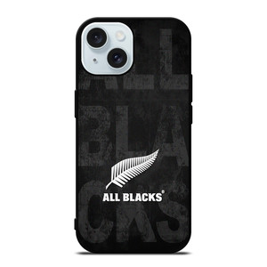 ALL BLACKS NEW ZEALAND TEAM LOGO iPhone 15 Case Cover