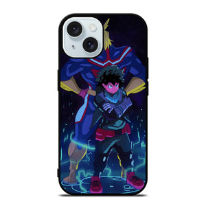 ALL MIGHT DEKU MY HERO ACADEMIA ANIME iPhone 15 Case Cover ALL MIGHT DEKU MY HERO ACADEMIA ANIME iPhone 15 Case Cover