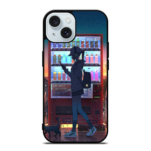 ANIME VENDING MACHINE iPhone 15 Case Cover