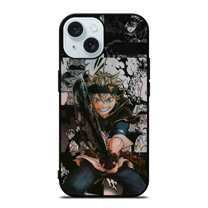 ASTA BLACK CLOVER BLACK BULL iPhone 15 Case Cover