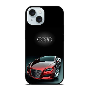 AUDI R8 RED EMBLEM iPhone 15 Case Cover