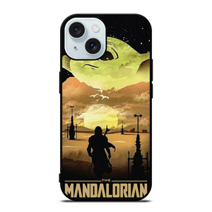 BABY YODA THE MANDALORIAN iPhone 15 Case Cover BABY YODA THE MANDALORIAN iPhone 15 Case Cover