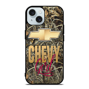 CHEVY GIRL CHEVROLET CAMO iPhone 15 Case Cover CHEVY GIRL CHEVROLET CAMO iPhone 15 Case Cover