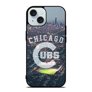 CHICAGO CUBS BASEBALL ARENA iPhone 15 Case Cover CHICAGO CUBS BASEBALL ARENA iPhone 15 Case Cover