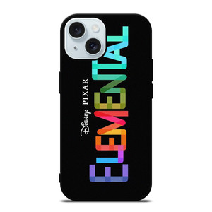 DISNEY PIXAR ELEMENTAL LOGO iPhone 15 Case Cover DISNEY PIXAR ELEMENTAL LOGO iPhone 15 Case Cover