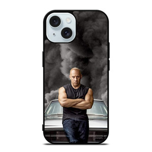 DOMINIC TORETTO VIN DIESEL THE FAST SAGA iPhone 15 Case Cover
