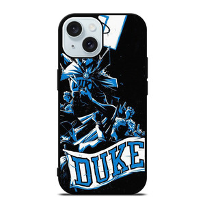 DUKE BLUE DEVILS BASKETBALL ART iPhone 15 Case Cover DUKE BLUE DEVILS BASKETBALL ART iPhone 15 Case Cover