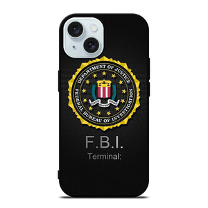 FBI TERMINAL BADGE iPhone 15 Case Cover
