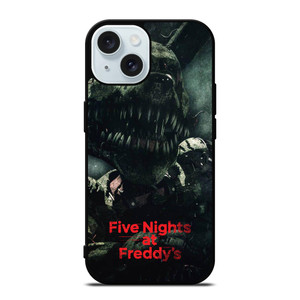 FIVE NIGHTS AT FREDDY'S NIGHTMARE iPhone 15 Case Cover FIVE NIGHTS AT FREDDY'S NIGHTMARE iPhone 15 Case Cover