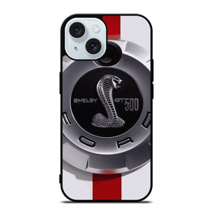 FORD MUSTANG SHELBY GT 500 STRIPE EMBLEM iPhone 15 Case Cover