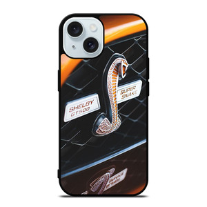 FORD SHELBY GT 500 SUPER SNAKE EMBLEM iPhone 15 Case Cover