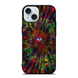GRATEFUL DEAD DANCING BEARS LOGO iPhone 15 Case Cover