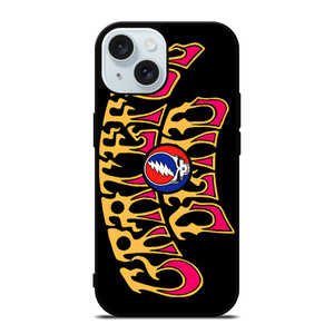 GRATEFUL DEAD LETTERING LOGO iPhone 15 Case Cover GRATEFUL DEAD LETTERING LOGO iPhone 15 Case Cover