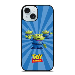 GREEN ALIENS TOY STORY iPhone 15 Case Cover GREEN ALIENS TOY STORY iPhone 15 Case Cover